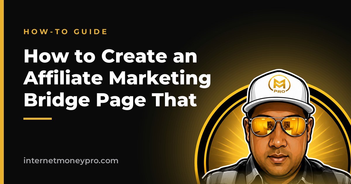 How to Create an Affiliate Marketing Bridge Page That