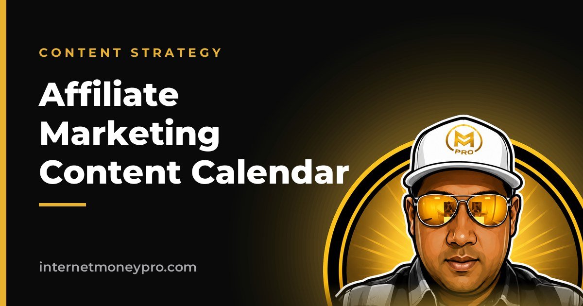 Affiliate Marketing Content Calendar