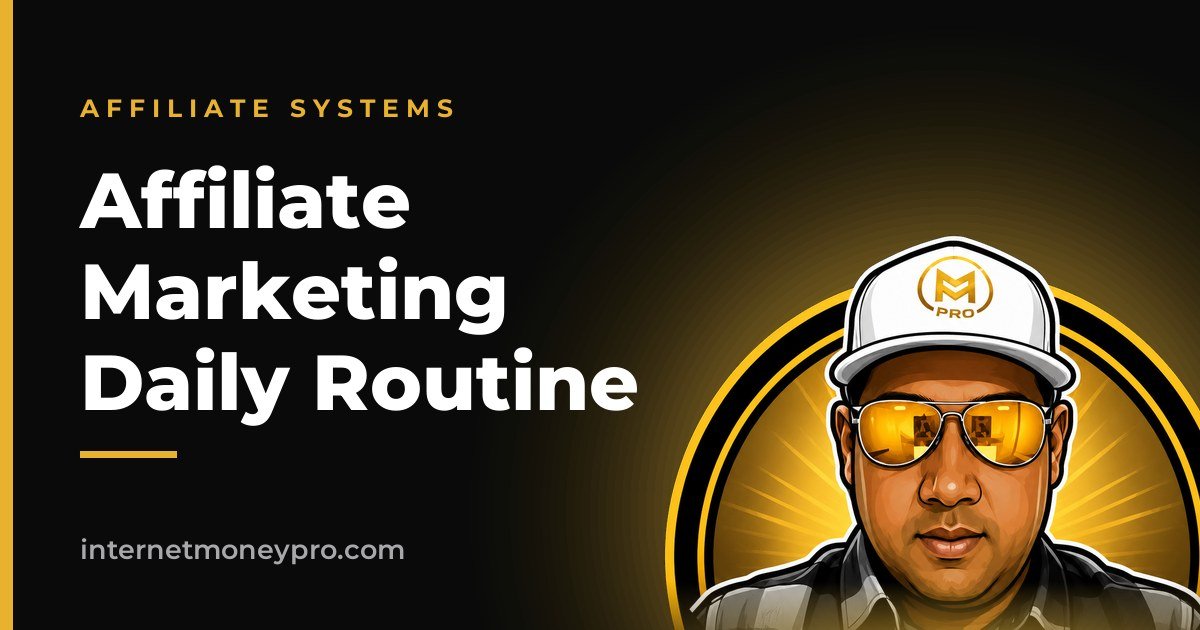 Affiliate Marketing Daily Routine