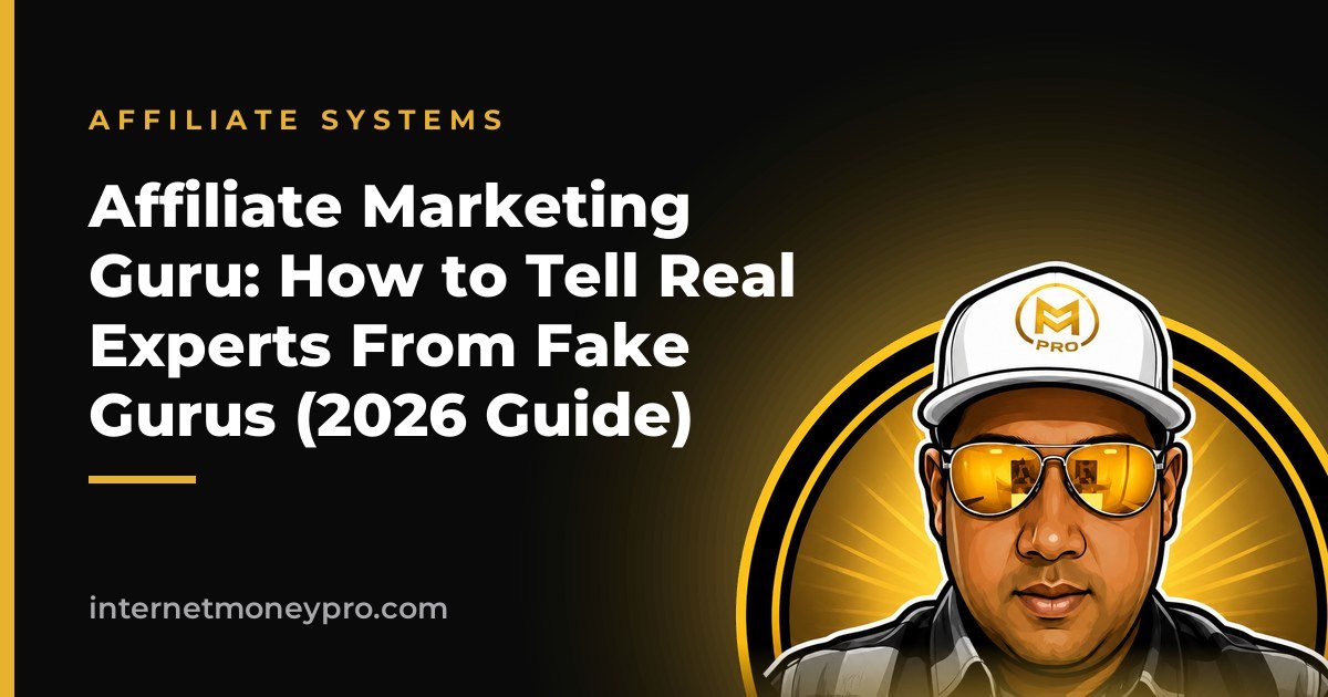 Affiliate Marketing Guru: How to Tell Real Experts From Fake Gurus (2026 Guide)