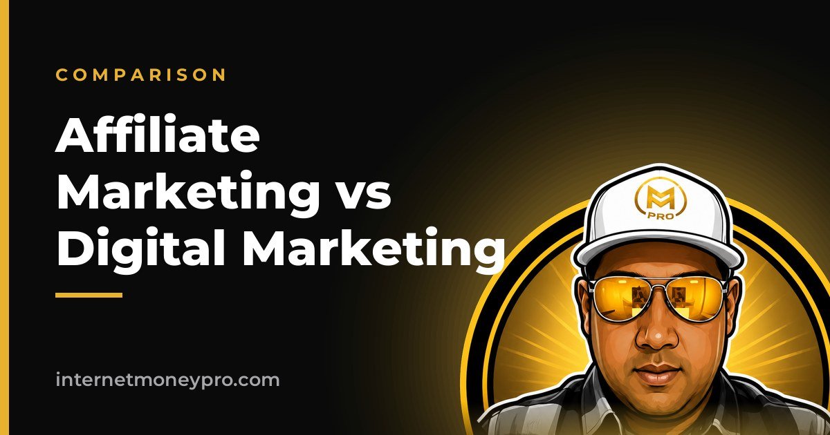 Affiliate Marketing vs Digital Marketing