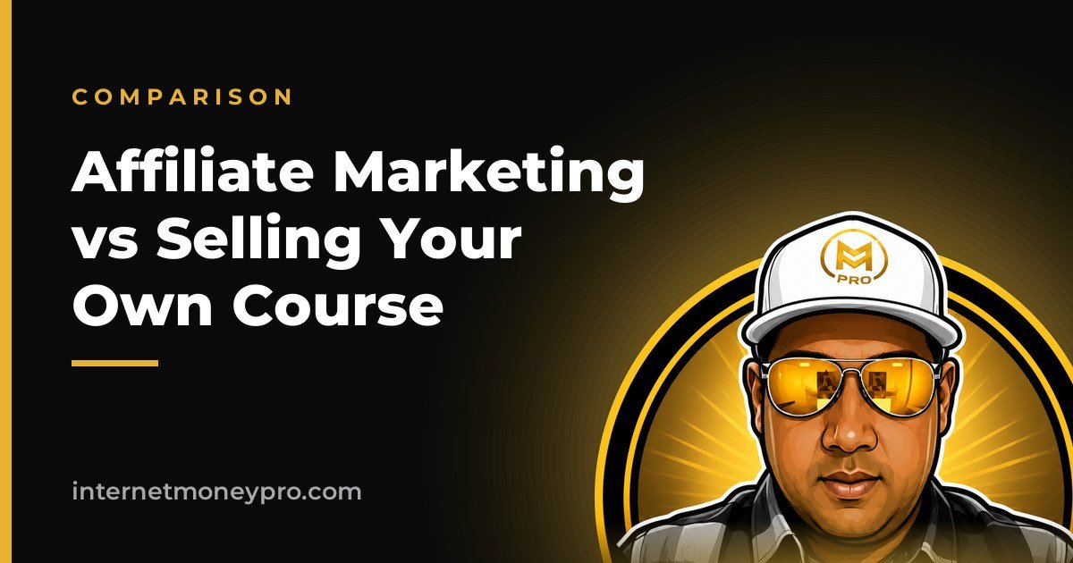 Affiliate Marketing vs Selling Your Own Course