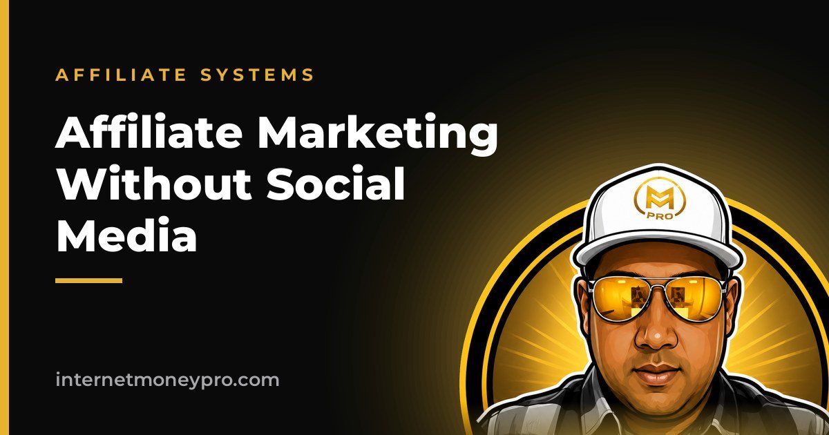 Affiliate Marketing Without Social Media