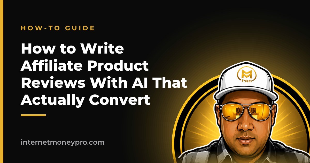 How to Write Affiliate Product Reviews With AI That Actually Convert