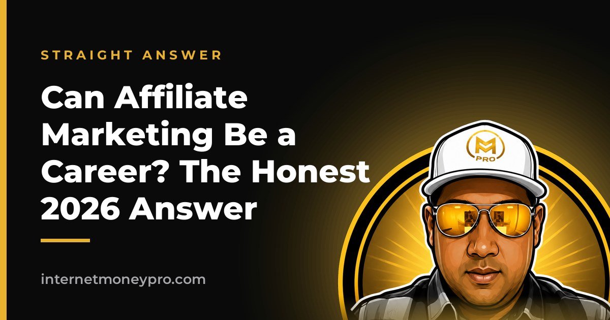Can Affiliate Marketing Be a Career? The Honest 2026 Answer