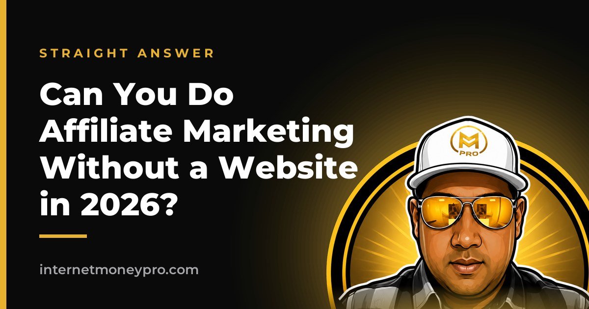 Can You Do Affiliate Marketing Without a Website in 2026?