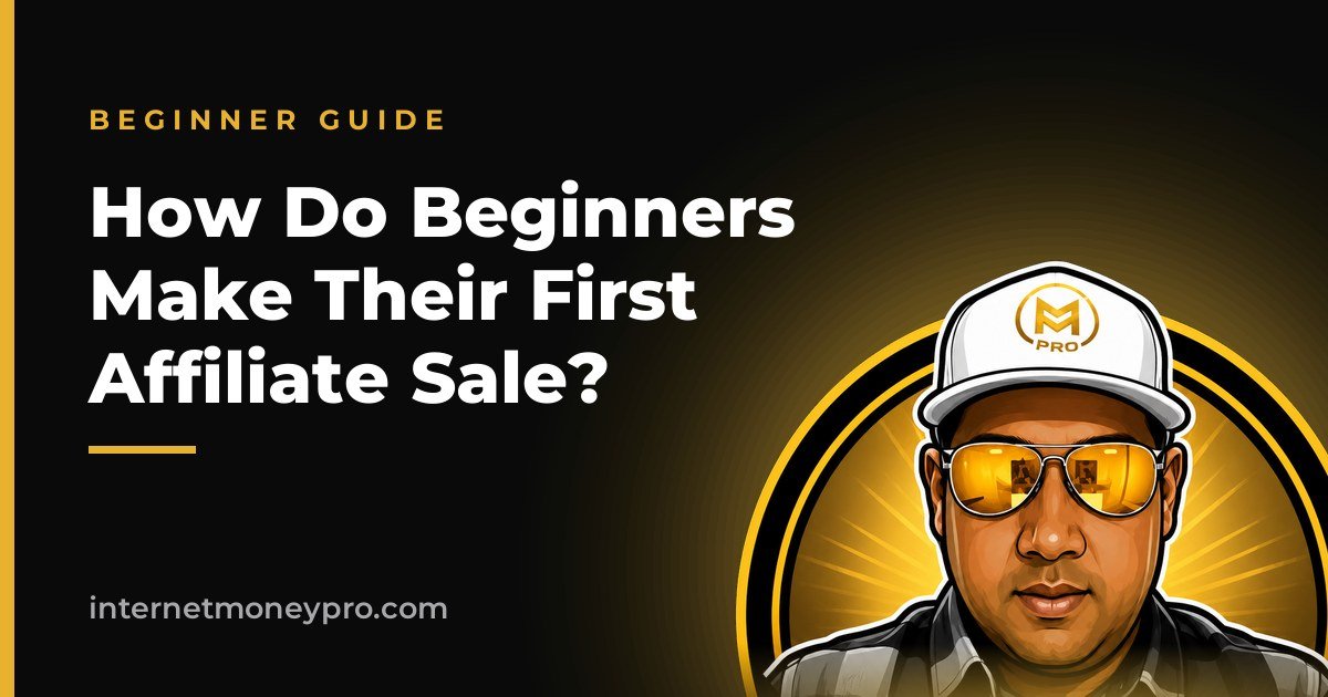 How Do Beginners Make Their First Affiliate Sale?
