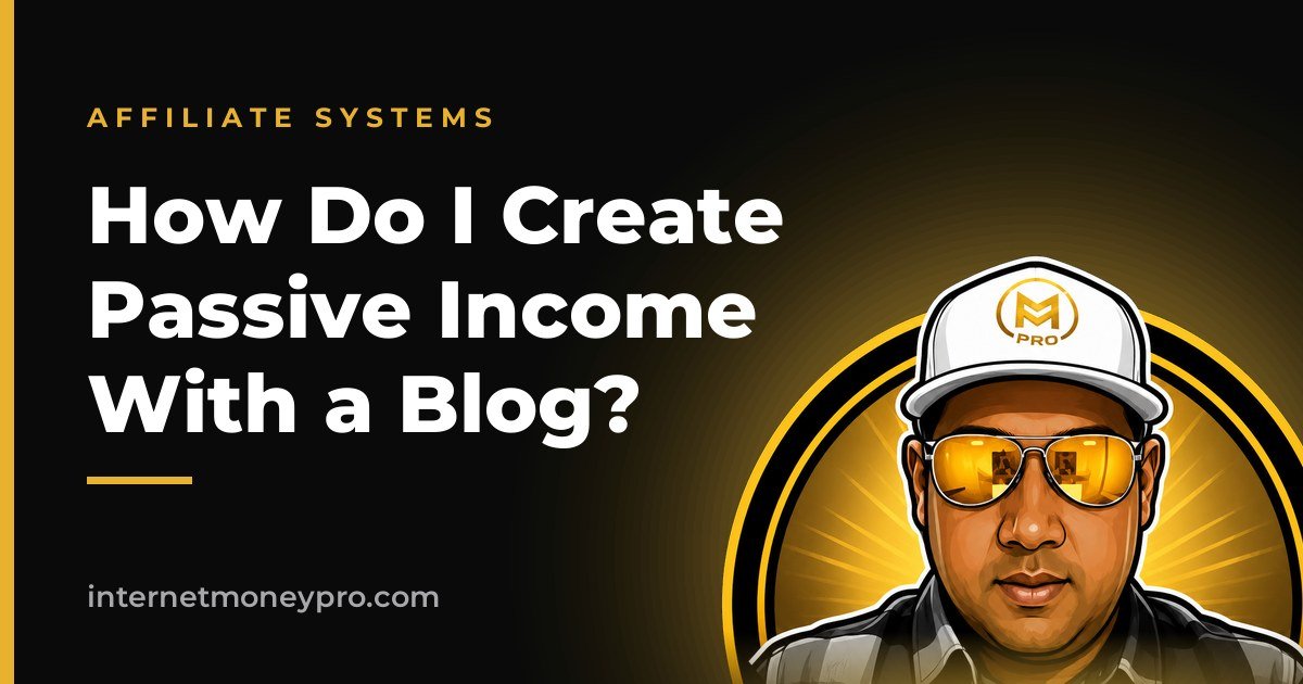 How Do I Create Passive Income With a Blog?