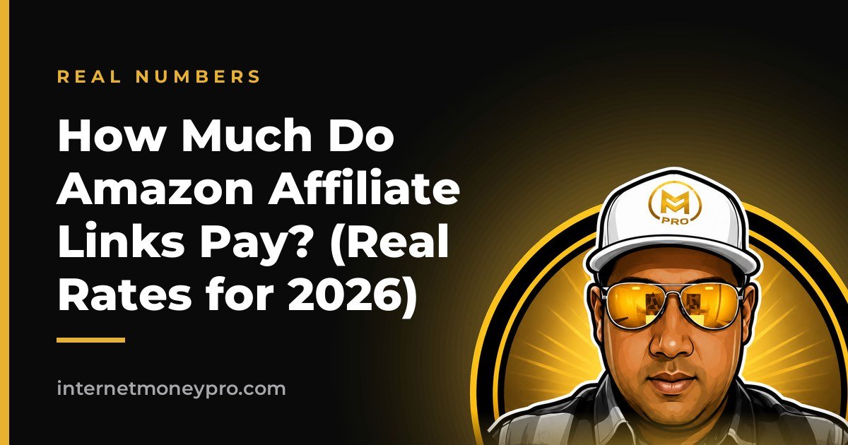 How Much Do Amazon Affiliate Links Pay? (Real Rates for 2026)