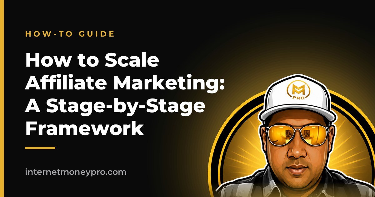 How to Scale Affiliate Marketing: A Stage-by-Stage Framework