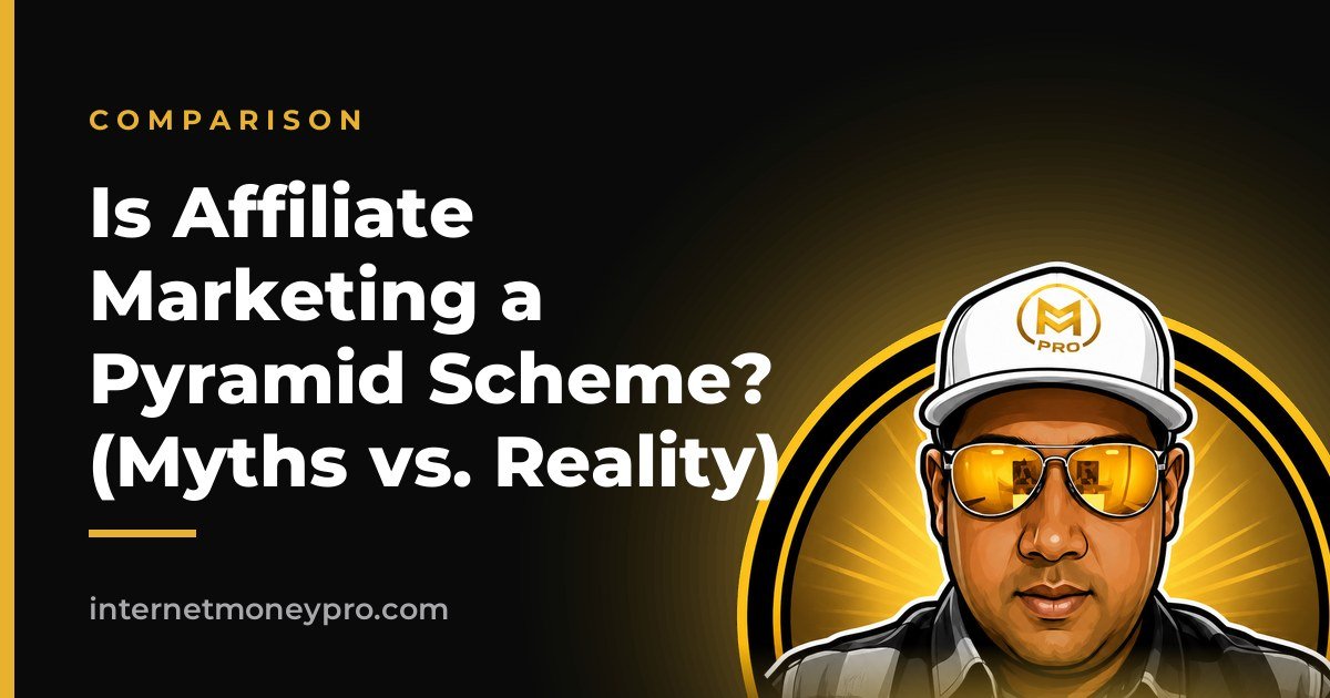 Is Affiliate Marketing a Pyramid Scheme? (Myths vs. Reality)
