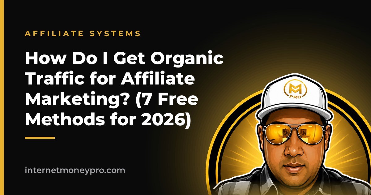 How Do I Get Organic Traffic for Affiliate Marketing? (7 Free Methods for 2026)