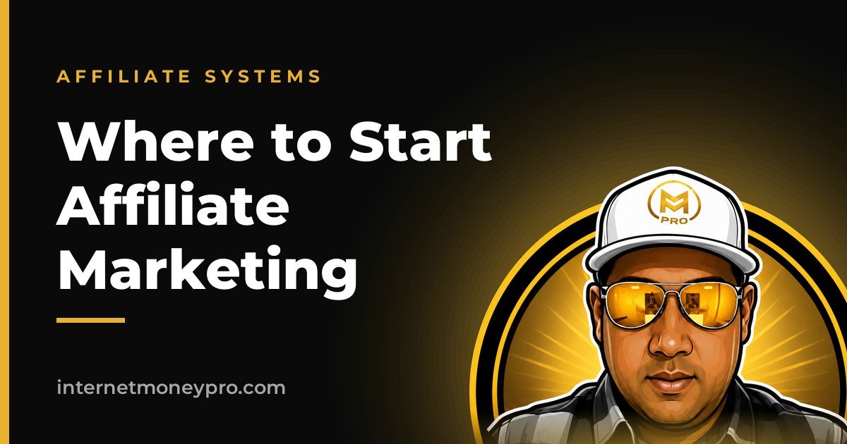 Where to Start Affiliate Marketing