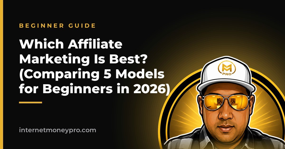 Which Affiliate Marketing Is Best? (Comparing 5 Models for Beginners in 2026)